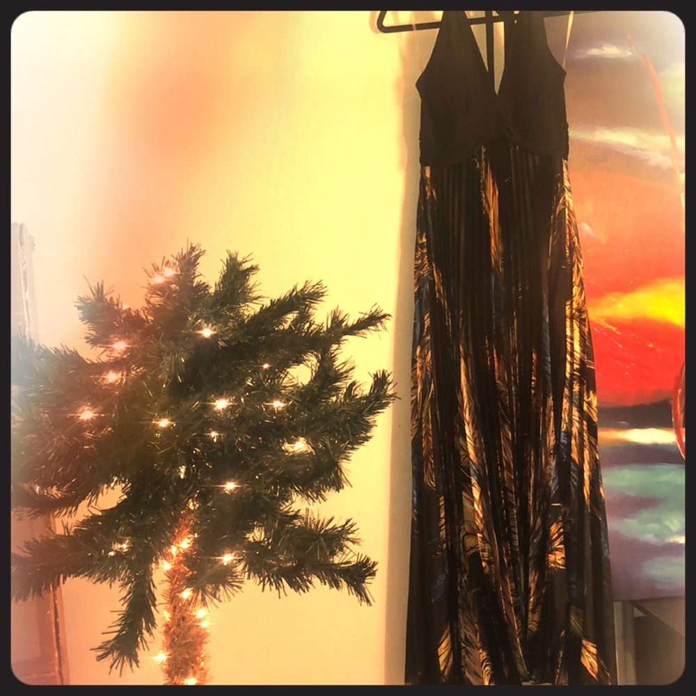 🦚Peacock Halter Maxi🦚